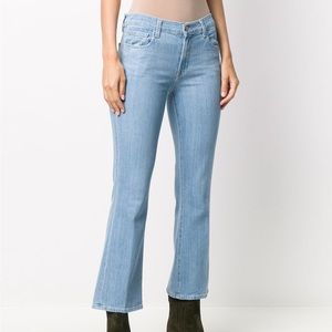 NWT J Brand Selena mid rise crop boot jeans